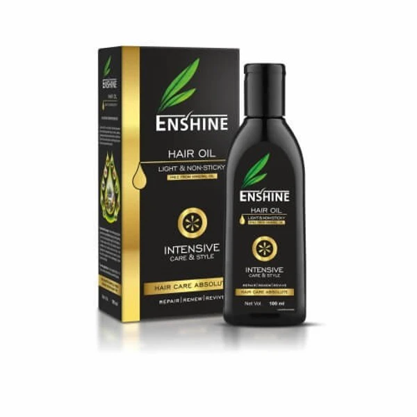 Enshine Ayurvedic Hair Oil For Hair Growth, Dandruff Free And Strong Hair 100ml