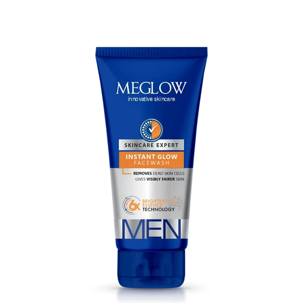 Meglow Men Instant Glow Facewash 70g 