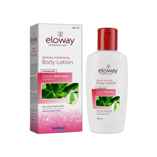 Eloway Aloe Vera Body Lotion For Skin Moisturizing, Men And Women 100ml