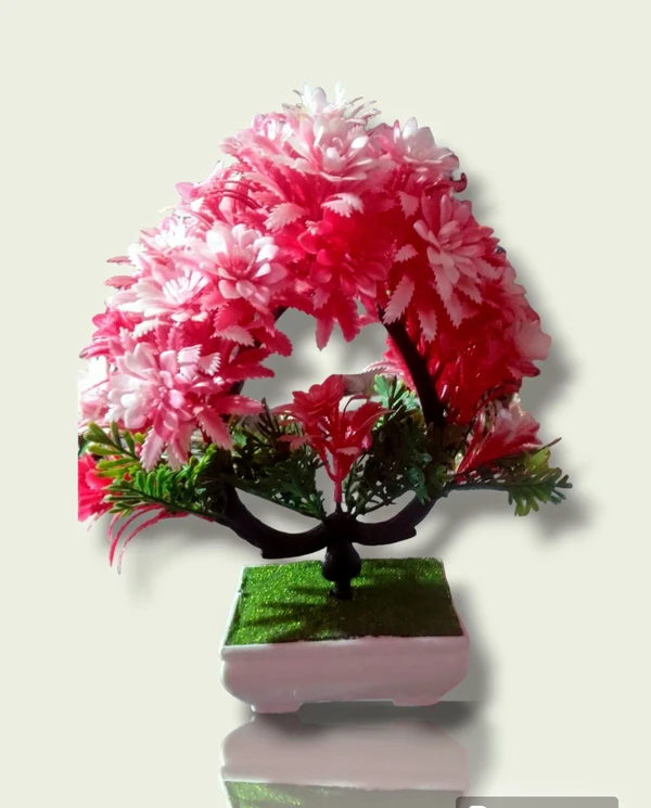 Shanol Red Leves Green Leves Heart Tree Flower Pot 