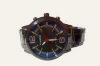 Quartz QUARTZ  A- WATCH FOR MEN'S Stylish And Treendy Look - Black, Free, Men's Watch