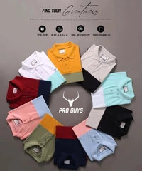 PRO GUYS Brand - Pro Guys Style CN MAN'S  T -SHIRT With Cut & Show Febric Dry Feet - Tickle Me Pink, L, T Shirt