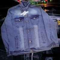 PAVILION Men's Pavilion Jacket Blue Colour Stylish Look - Periwinkle, M, Denim Jacket
