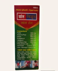 Abani Ghosh's Ayurvedic Abani Ghosh's Ayurved Bauth Bidyut Lal Tel 100 Ml.  - Screamin' Green, Lal Tel