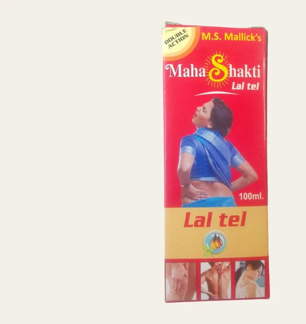 M.S. MALLICK'S B Tara Maa Ayurved Maha Skati Lal Oil 100 ML Double Action