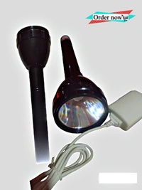 JY SUPER  JY Super High Power Flashlight Cansum Low Power Natural Colour Light Double Action