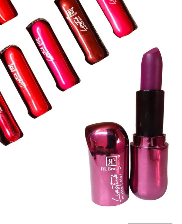 Lipstick RL Beauty Lipstick Matte Color Super Stay 24 Hour  - Purple