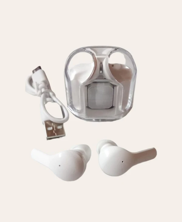 Ultrapods Max Futurt Of Sound Listen Ultrapods True Wireless Headphones With Lighting  - White