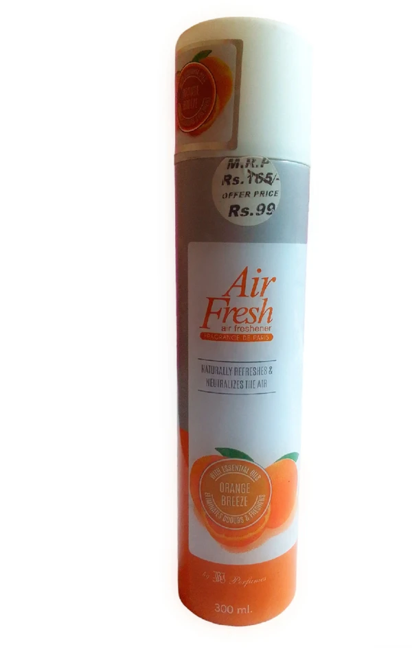 Air Fresh AIR FRESH  FRAGNANCE de Paris Naturally Refresh Orange Breeze 300ML