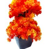 Shanol Orange Leves  Tree Artificial  Flower Pot  For Home Decoration And Bad Room  - Flower Pot