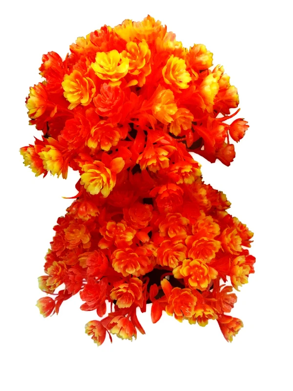 Shanol Orange Leves  Tree Artificial  Flower Pot  For Home Decoration And Bad Room  - Flower Pot