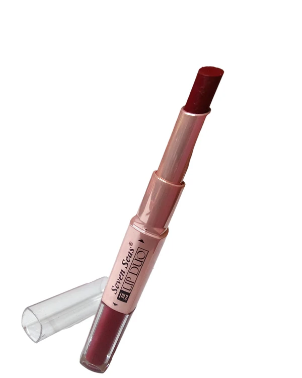 Seven Seas Pro Beauty Two In One Lipstick +Liquid Lipstick  - Bourbon