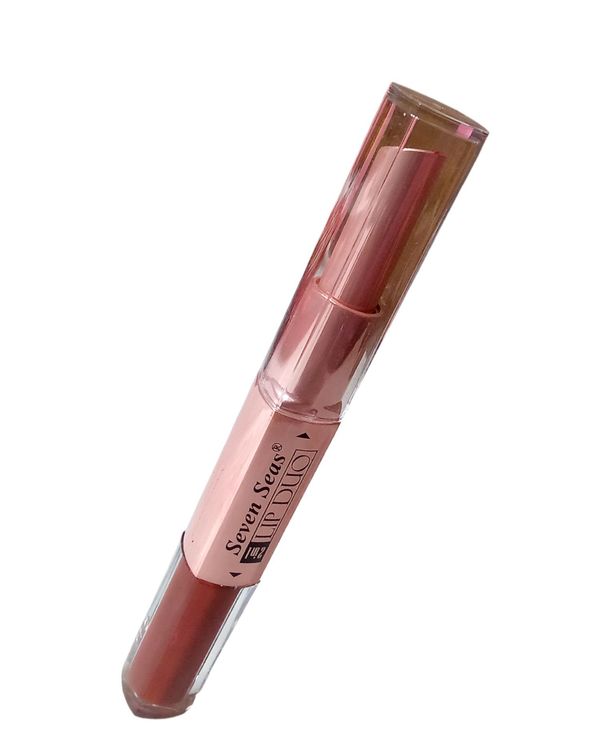 Seven Seas Pro Beauty Two In One Lipstick +Liquid Lipstick  - Brown