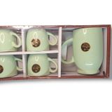 SKB  FARKRAFT Pack Of 5 Ceramic Cup & Mugs Tea ,Coffee Cup Milk Cup Premium Quality - Neptune