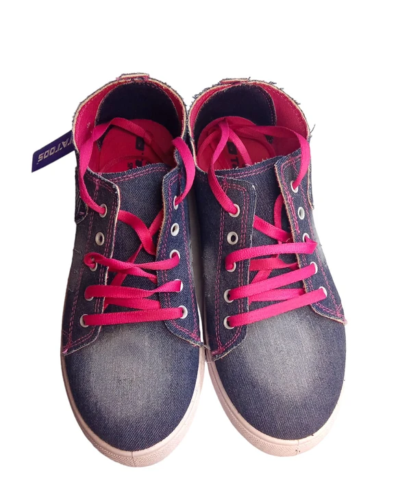 Skb Girls Denim Shoes Stylish And Trendy Look  - 7