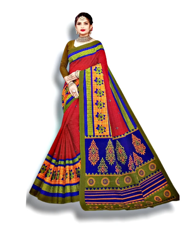 NAVRANG Navrang Saree Full Of Cotton And Silk Saree 