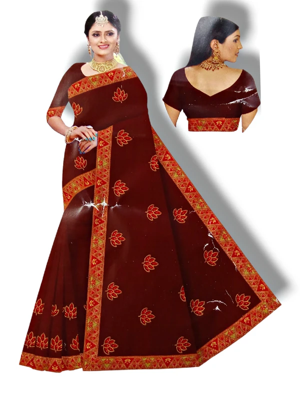 NAVRANG Navrang Saree Full Of Cotton And Silk Saree 