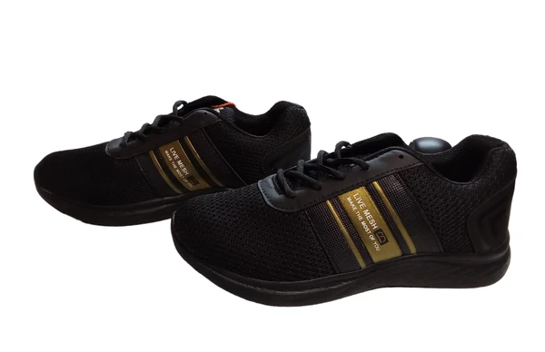 Bourge  BOURGE WALKING Outdoor / Sports/ Running Shoes For Men  - Black, Shoes, 7 -8