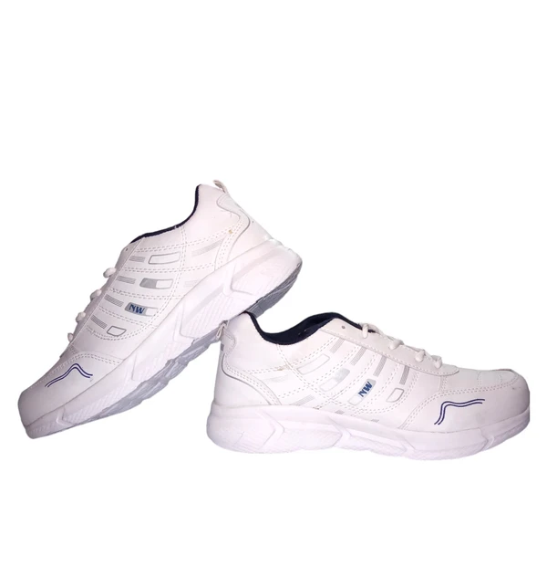 Northway Sports Shoes For Men's, Boy's New Look  - White, 9, Sports Shoes