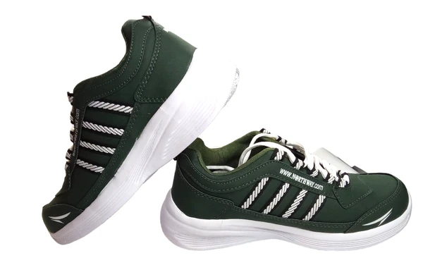 TOPLAX Northway Sports Shoes Green Color For Men's, Boy's  - Pine Green, 8, Shoes