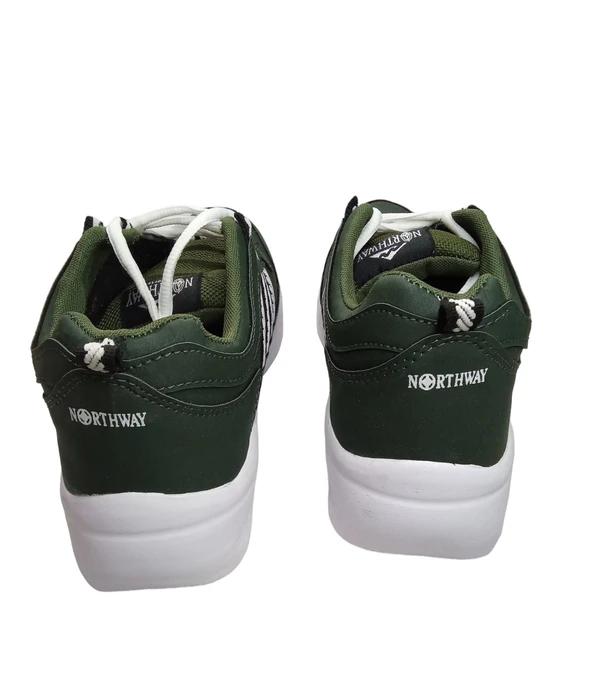 TOPLAX Northway Sports Shoes Green Color For Men's, Boy's  - Pine Green, 8, Shoes