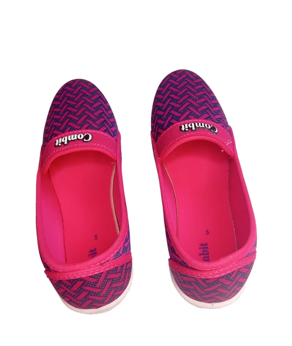 Combit Belly Pink Color For Ladies , Women's , Girls  - Wild Watermelon, 5, Shoes