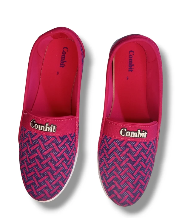 Combit Belly Pink Color For Ladies , Women's , Girls  - Wild Watermelon, 5, Shoes