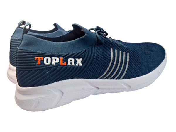 TOPLAX BLUE & GREY STYLISH Shoes For Men's, Boy's  - Teal, 10, Sports Shoes