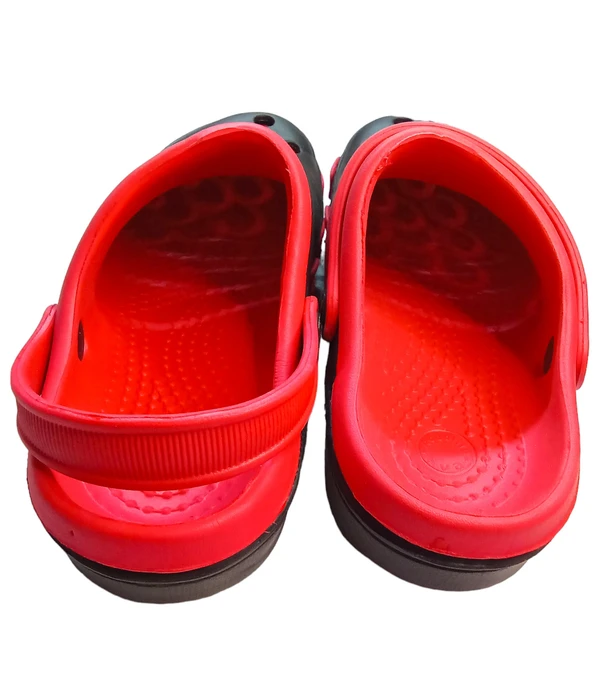 Aqualite Half Shoes Black And Red Combo For Men's, Boy's  - Black, 8, Half Shoes