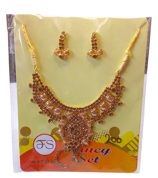 Skb Neck Lece Jewellery Set For Ladies & Girls