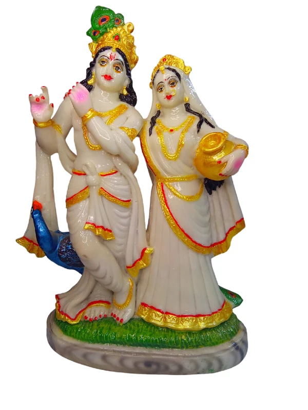 Skb ARTIFICIAL The Lord Of  Radha Krishna For Home Decoration 