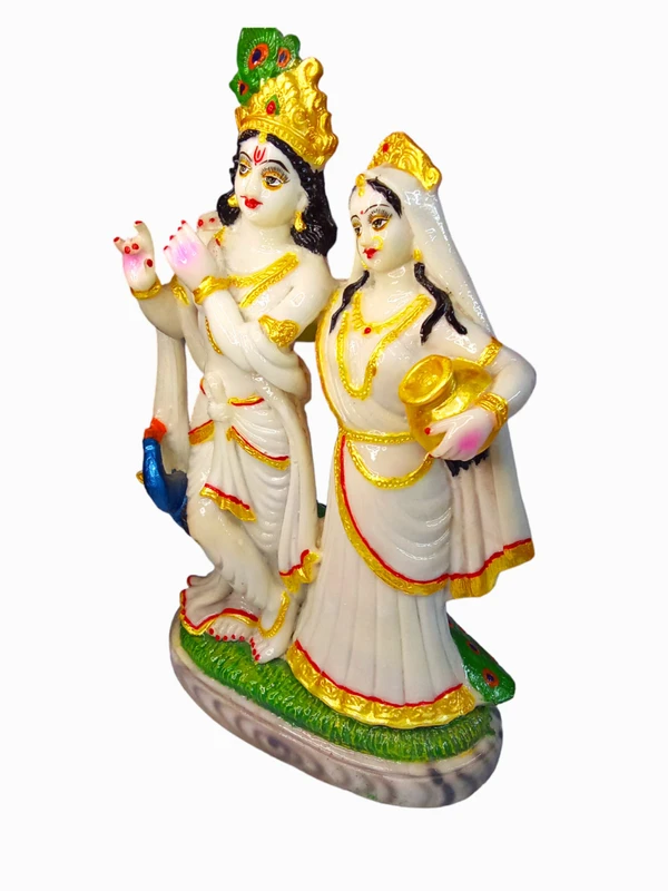 Skb ARTIFICIAL The Lord Of  Radha Krishna For Home Decoration 