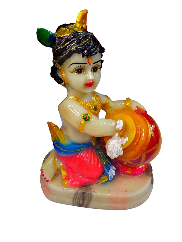 Skb Artificial BAL KANHA Govinda Statue For Home Decoration,Pooja Room 