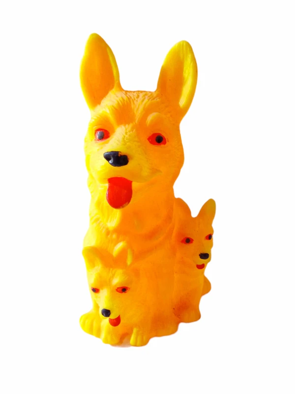 Skb Kids Toy Fox On Our Peds Yellow Colour 