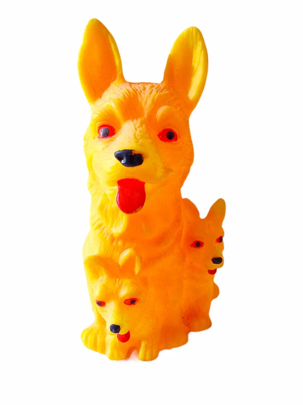 Skb Kids Toy Fox On Our Peds Yellow Colour 