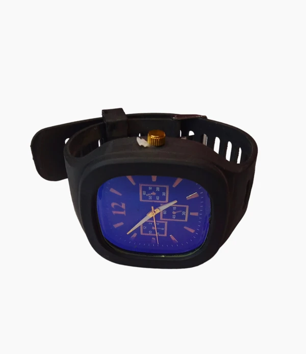 Skb Stylish Black Watch For Men's,Boy's