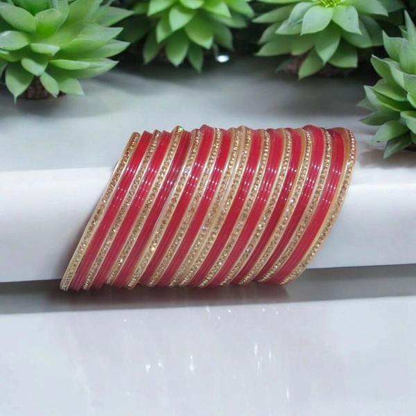 Skb Market New Fancy Attractive Bangles Set For Party Wear And Wedding - 2.2, 130g