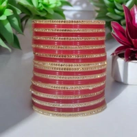 Skb Market New Fancy Attractive Bangles Set For Party Wear And Wedding - 2.4