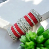 Skb Market Attractive beautiful Chuda set and wedding bangles and bracelet | bangles set for bridal - 2.2