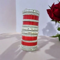 Skb Market Attractive beautiful Chuda set and wedding bangles and bracelet | bangles set for bridal - 2.2