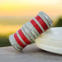 Skb Market Attractive beautiful Chuda set and wedding bangles and bracelet | bangles set for bridal - 2.2