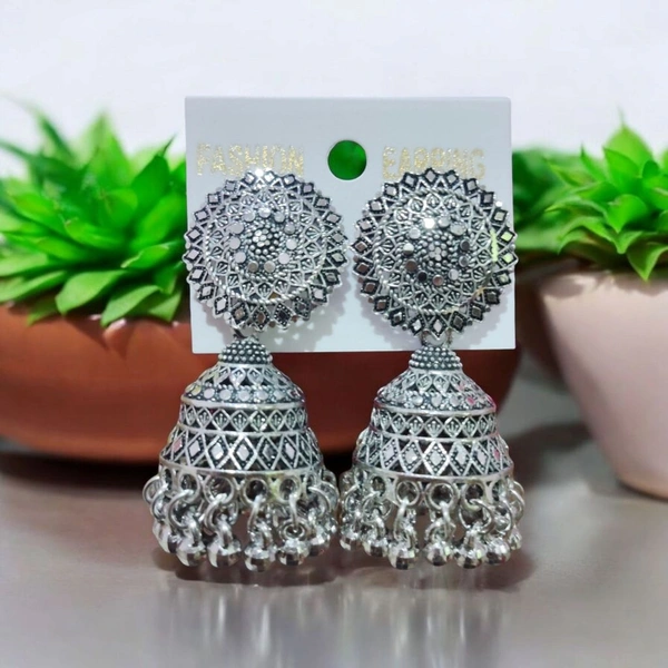 Skb Market New beautiful Black jhumka for women and girls | party wear jhumka