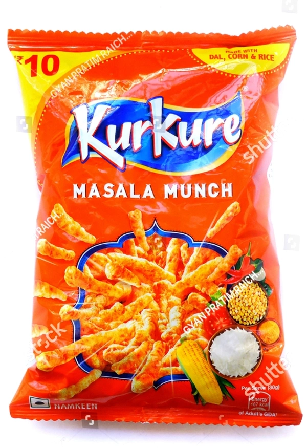 Kurkure   Kurkure Namkeen - Masala Munch - Web Orange, Kurkure ₹10