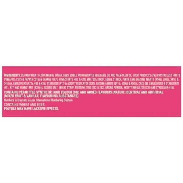 Britannia Gobbles Bar Cake - Fruity Fun, Soft & Fluffy Snack, 110 g - Wild Watermelon, Britannia Cake 🍰 110 Gram 😋