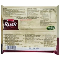 Parle Real Elaichi Premium Rusk 182 g (Pack) - Parle Biscuit 🍪 182 Gram, Corn