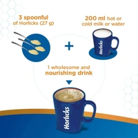 Horlicks Protein + HorlicksHorlicks Classic Malt 1 kg - Blue, Packed