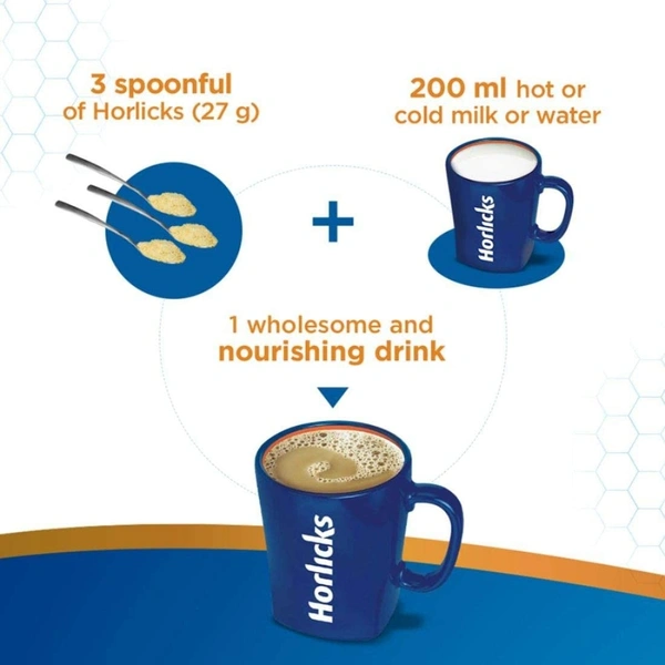 Horlicks Protein + HorlicksHorlicks Classic Malt 1 kg - Blue, Packed