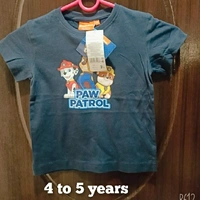 Kids Export Surplus Quality T Shirts - 4 to 5 year's kids