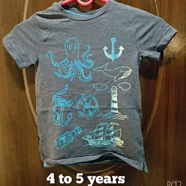 Kids Export Surplus Quality T Shirts - 4 to 5 year's kids