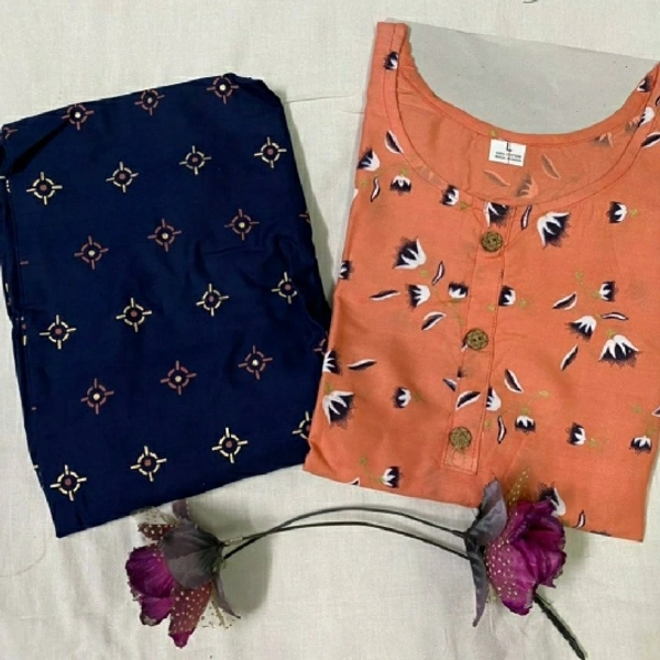 KKH Pure Rayon(140) Kurti Pallazo Set - M L XL XXL